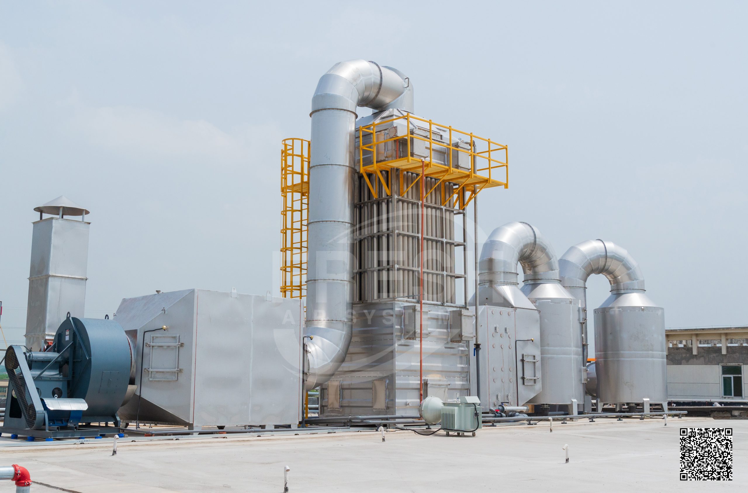 Máy lọc bụi tĩnh điện ướt công nghiệp FAS-WESP1000CMH
