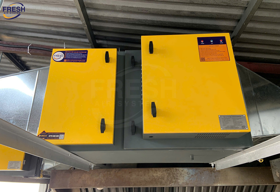 may-loc-tinh-dien-xu-ly-khi-thai-bep-bo-kho-linh-chi